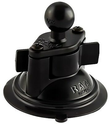 Ram Mount Locking Suction Cup With 1.0 Inch Ball Metal Plate