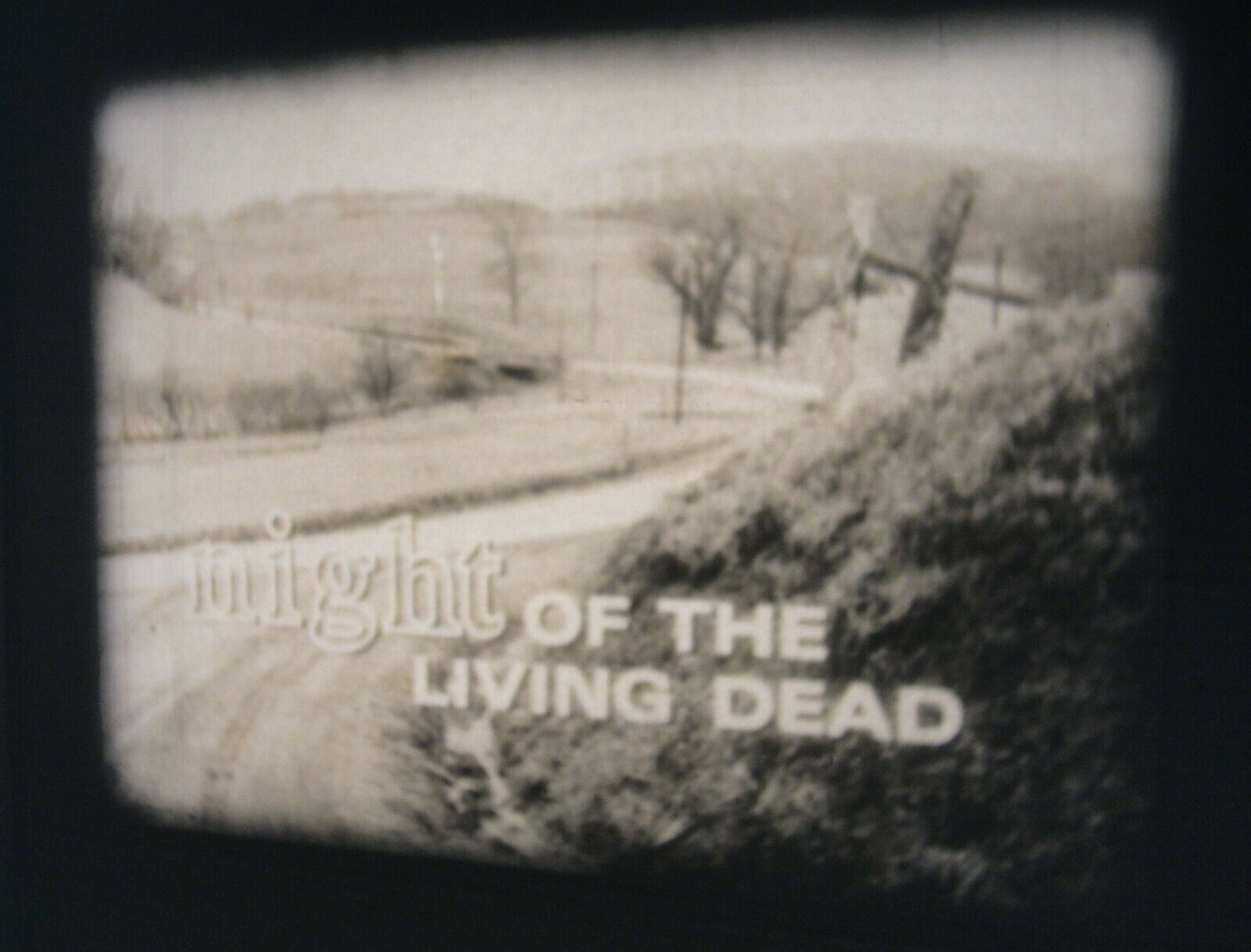 George Romero ( Night Of The Living Dead 1968 ) Feature Super 8  B/w & Sound