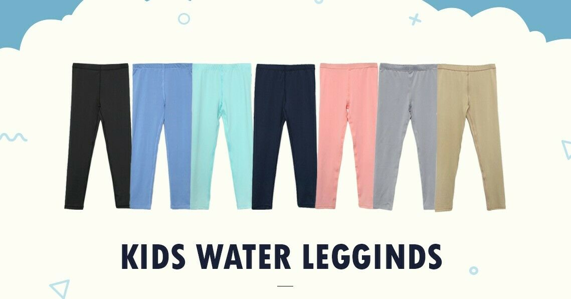 Boys & Girls Rash Guard Long Swimming Leggings Pants