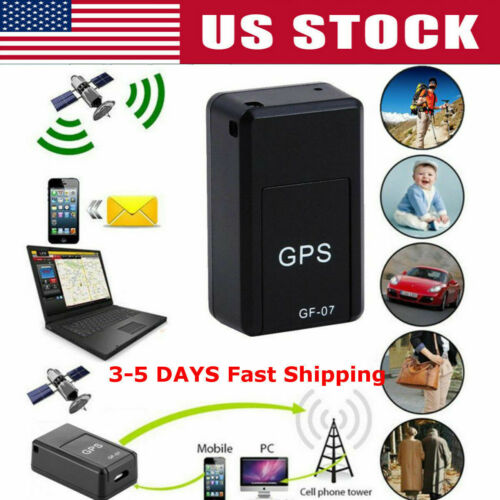 Magnetic Gf07 Mini Gps Real Time Car Locator Tracker Gsm/gprs Tracking Device Us