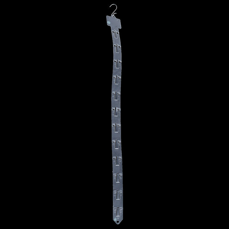 Pvc injection plastic food supermarket hanging strip transparent hangings str*sh