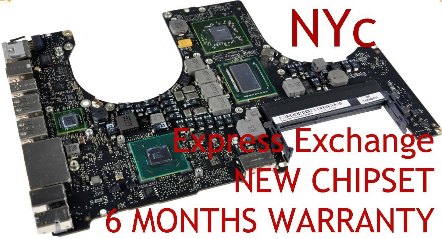 Exchange Macbook Pro 15" A1286 820-2915-b 2011 Logic Board Repair New Gpu Reball
