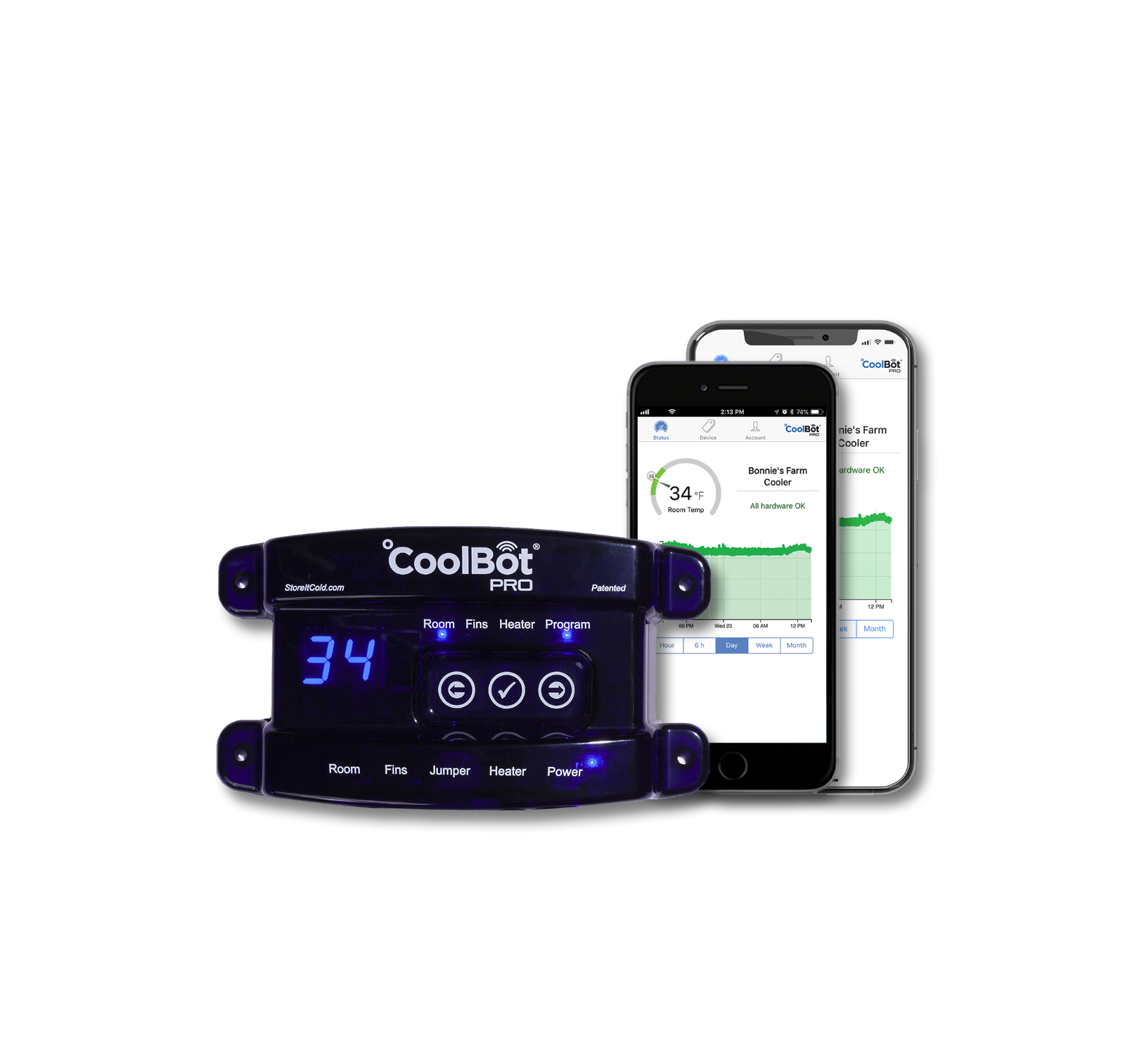 CoolBot Pro - Walk-in Cooler Temperature Controller with WiFi Connectivity